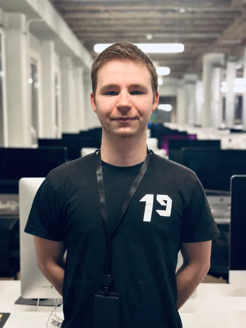 Arnaud Derison, développeur web à Nivelles.